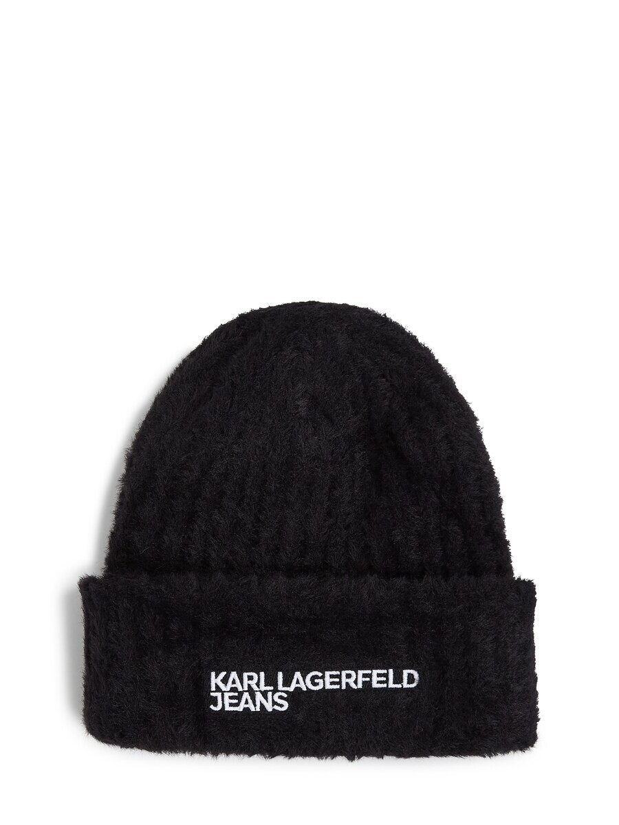 

Шапка KARL LAGERFELD JEANS Beanie, черный
