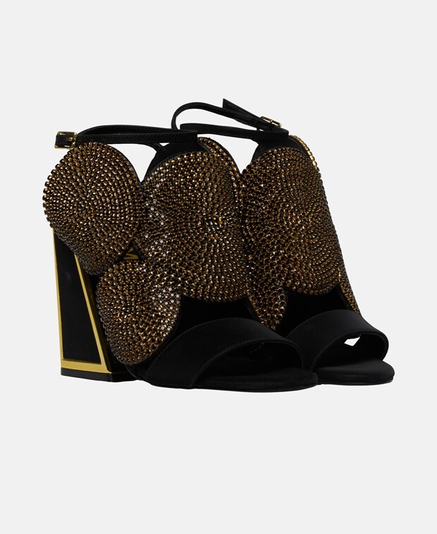 

Босоножки на каблуке Kat Maconie, черный