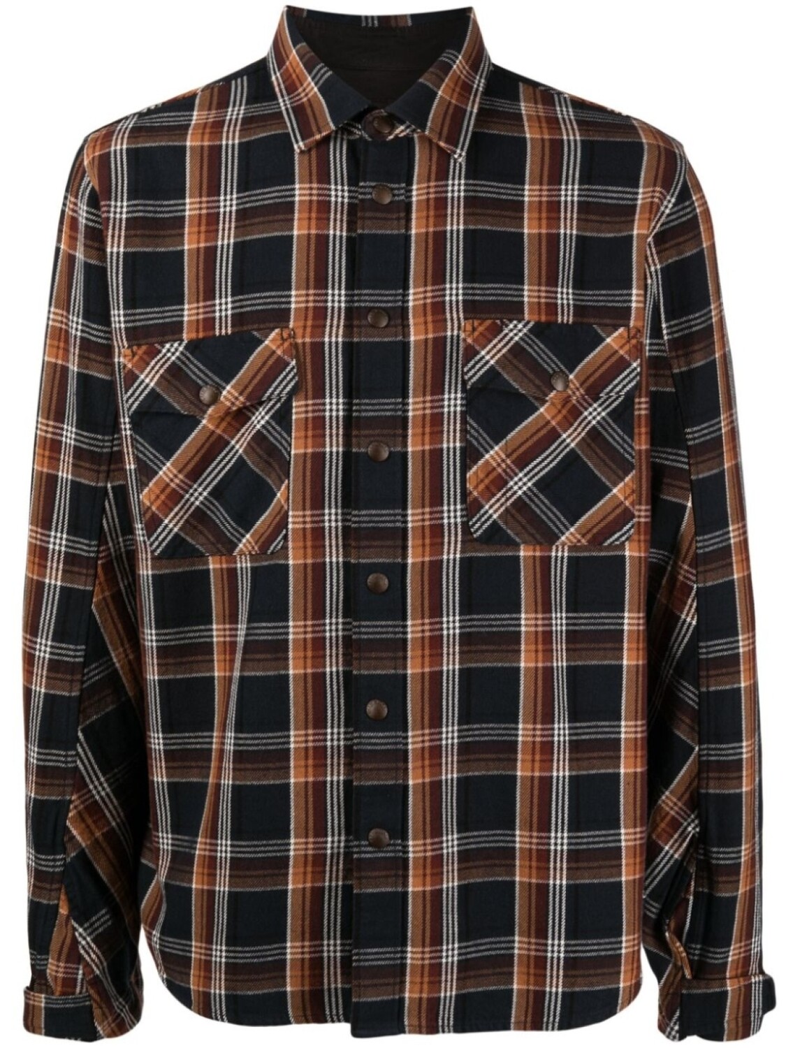 

rag & bone рубашка в клетку, разноцветный