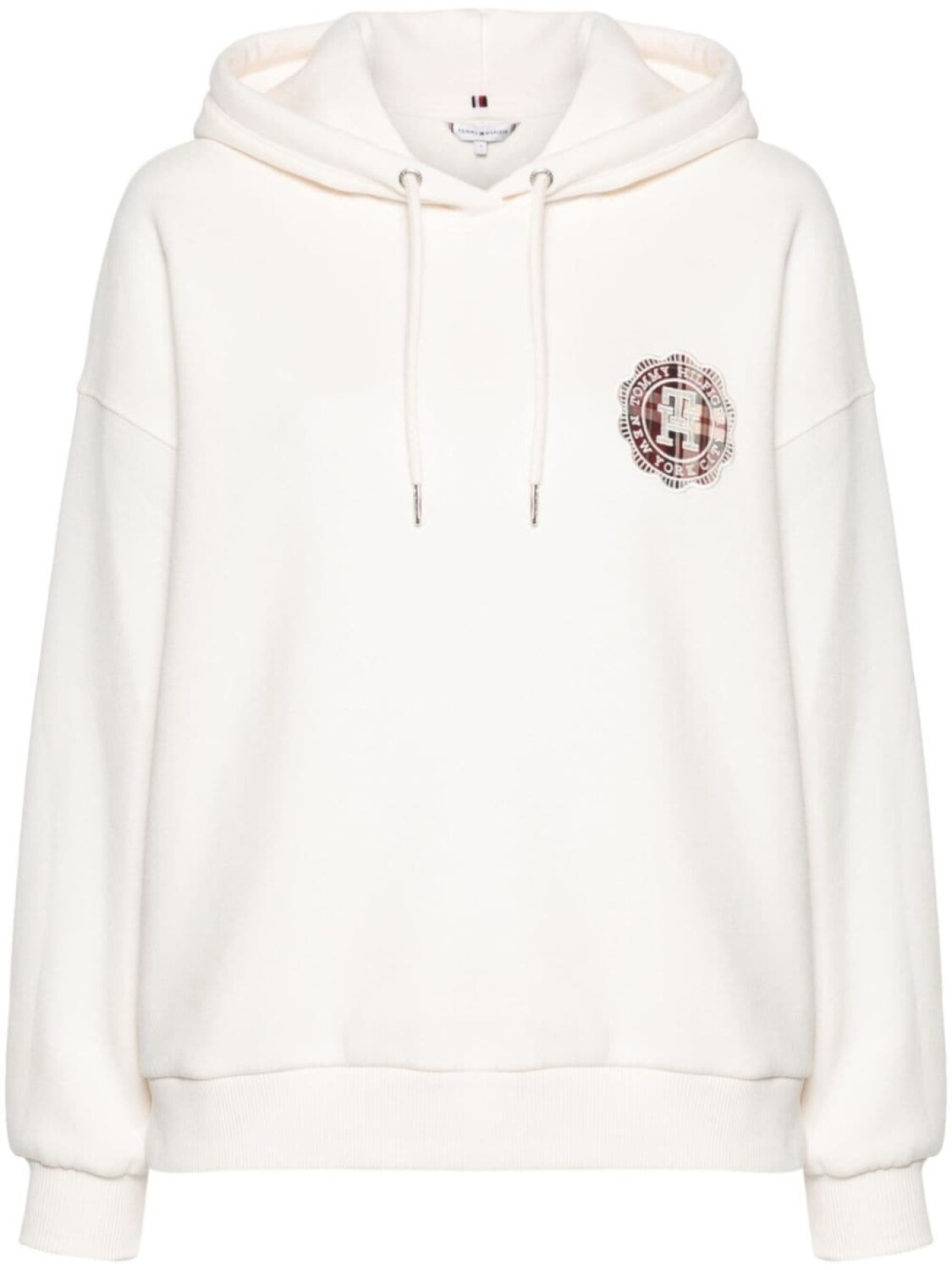 

Tommy Hilfiger худи с нашивкой-логотипом, нейтральный цвет