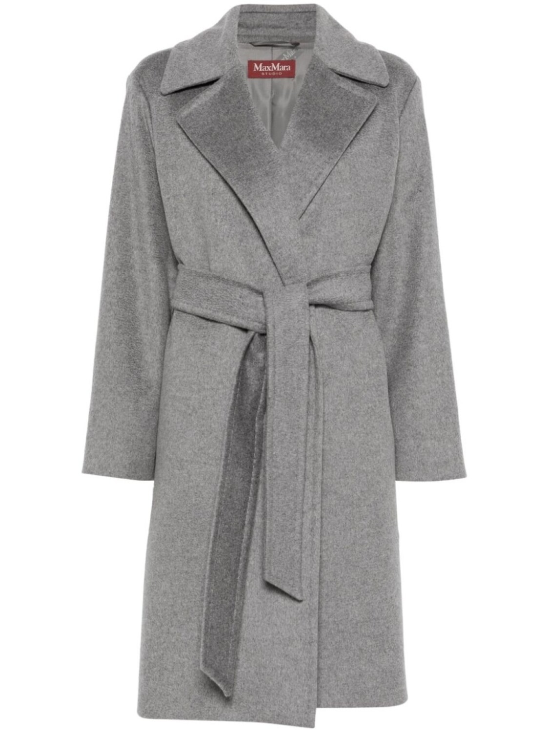 

Пальто тигра Max Mara, серый