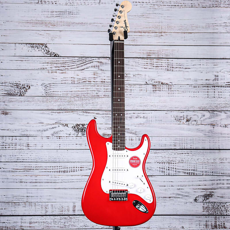 

Электрогитара Squier Sonic Stratocaster Electric Guitar | Torino Red