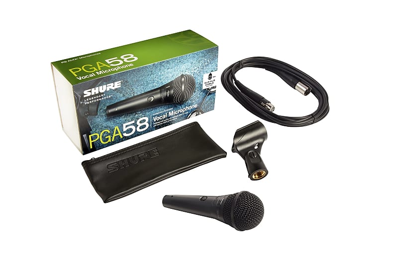 Вокальный микрофон Shure PGA58-XLR вокальный микрофон shure pga58 xlr e
