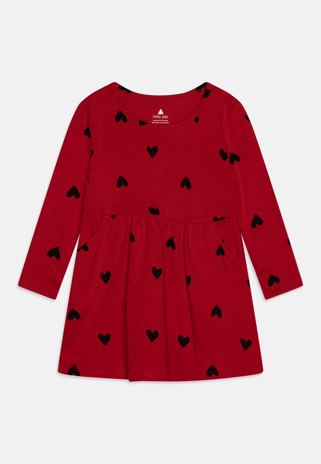 цена Трикотажное платье Toddler Girl GAP, красный