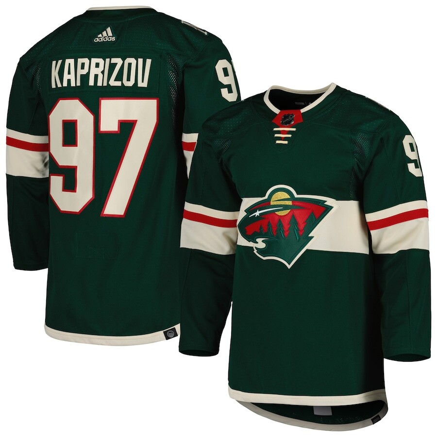 

Джерси adidas Minnesota Wild, зеленый
