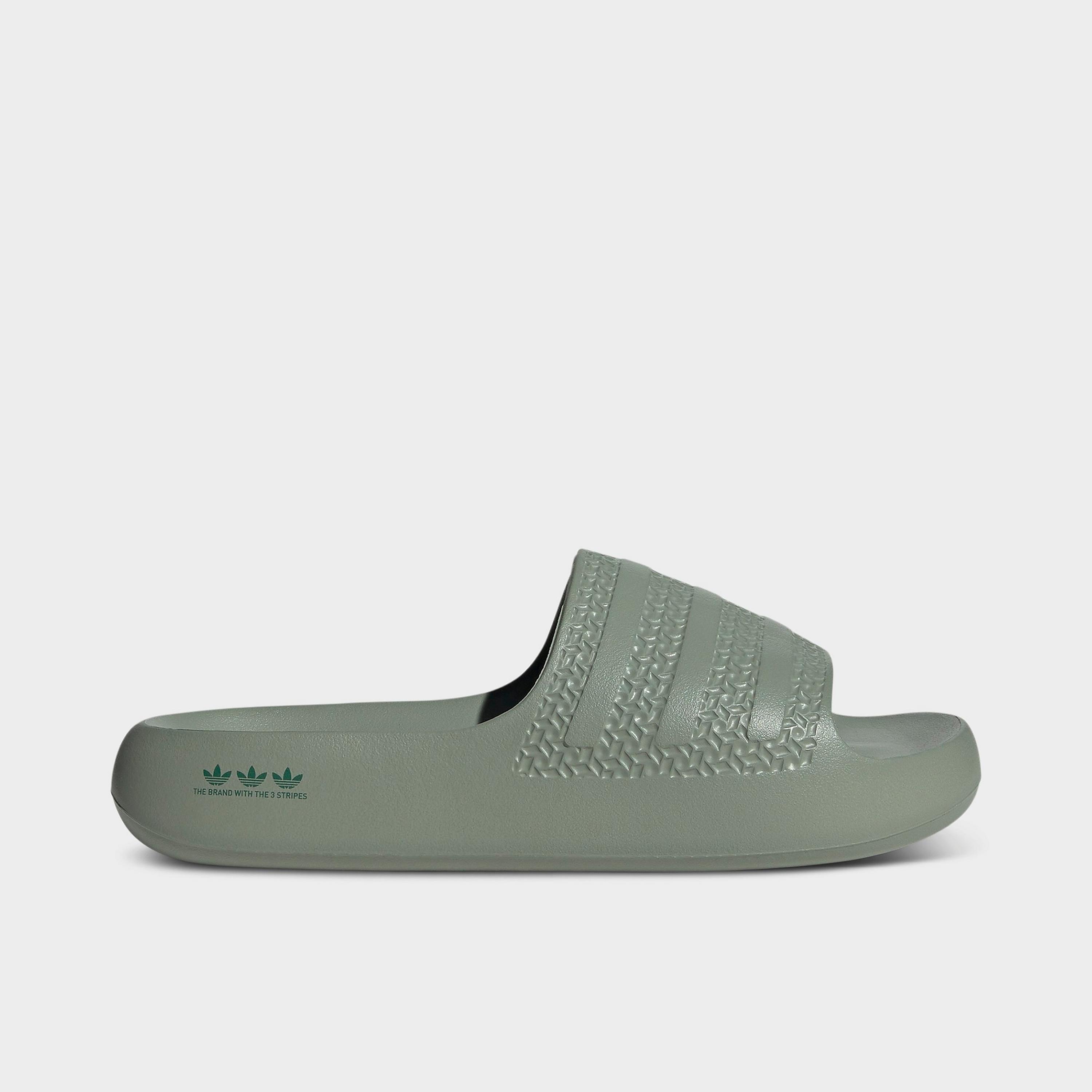 

Женские шлепанцы adidas Originals adilette Ayoon, зеленый