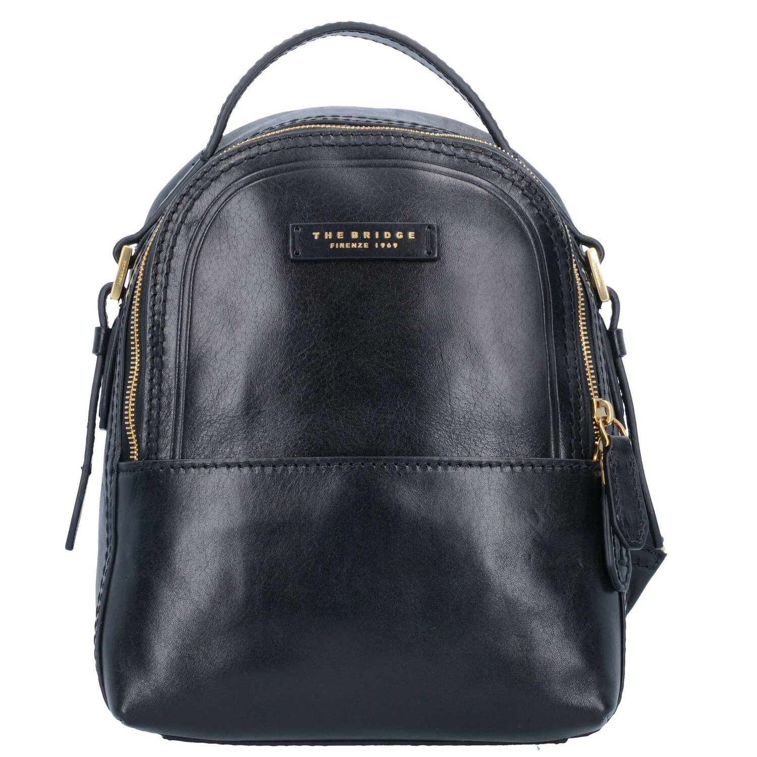 

Рюкзак The Bridge Pearldistrict City Leder 21 cm, цвет nero goldfarben