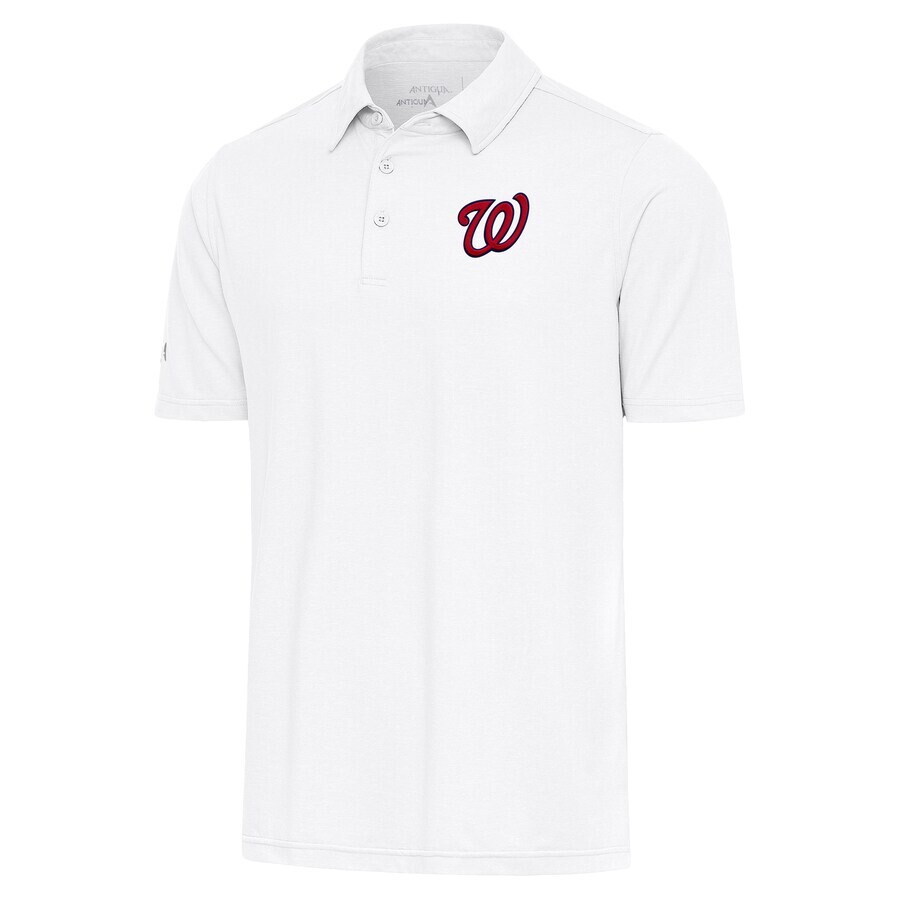 

Поло с коротким рукавом Antigua Washington Nationals, белый