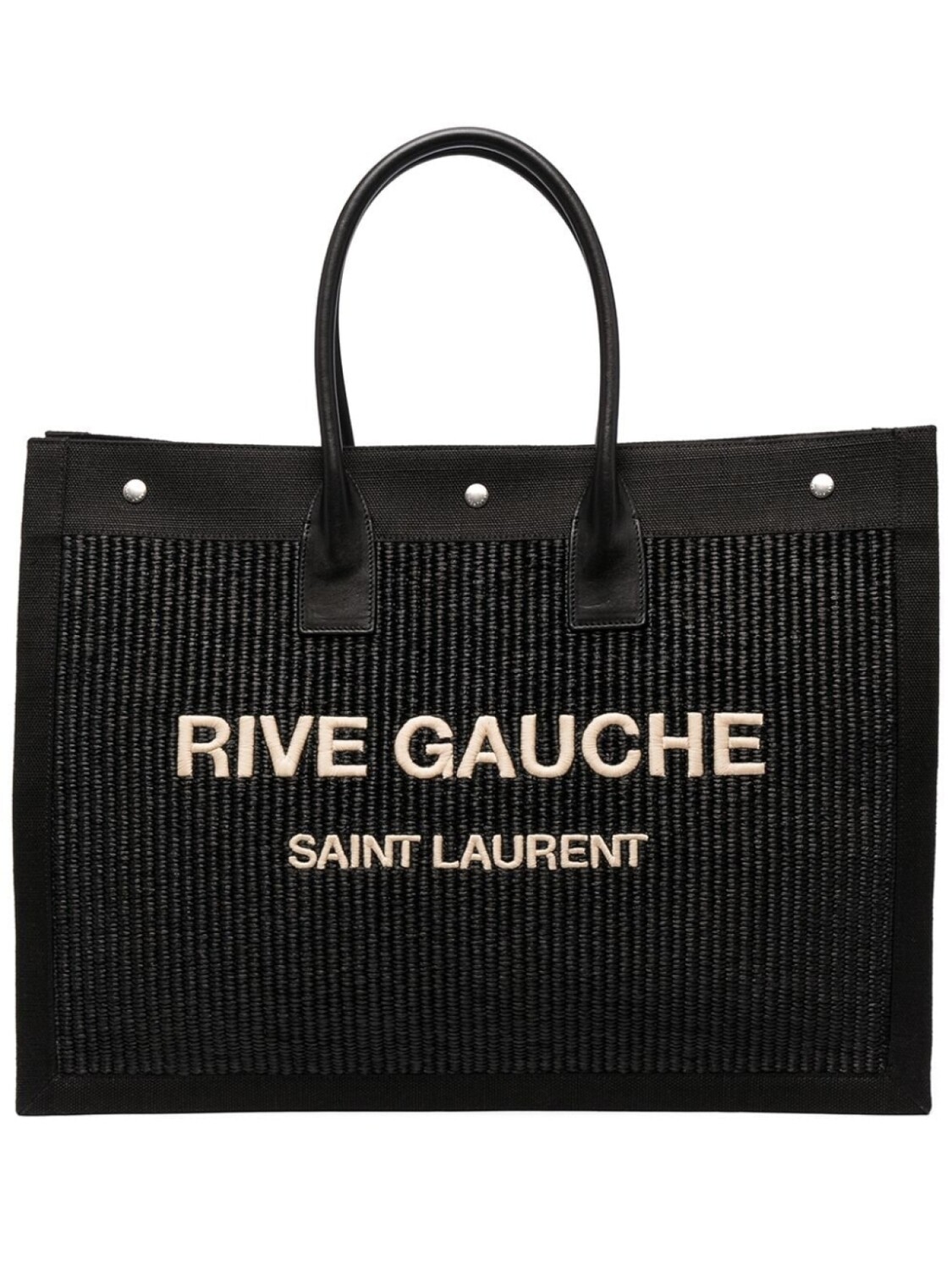 

Saint Laurent сумка-тоут с логотипом, черный