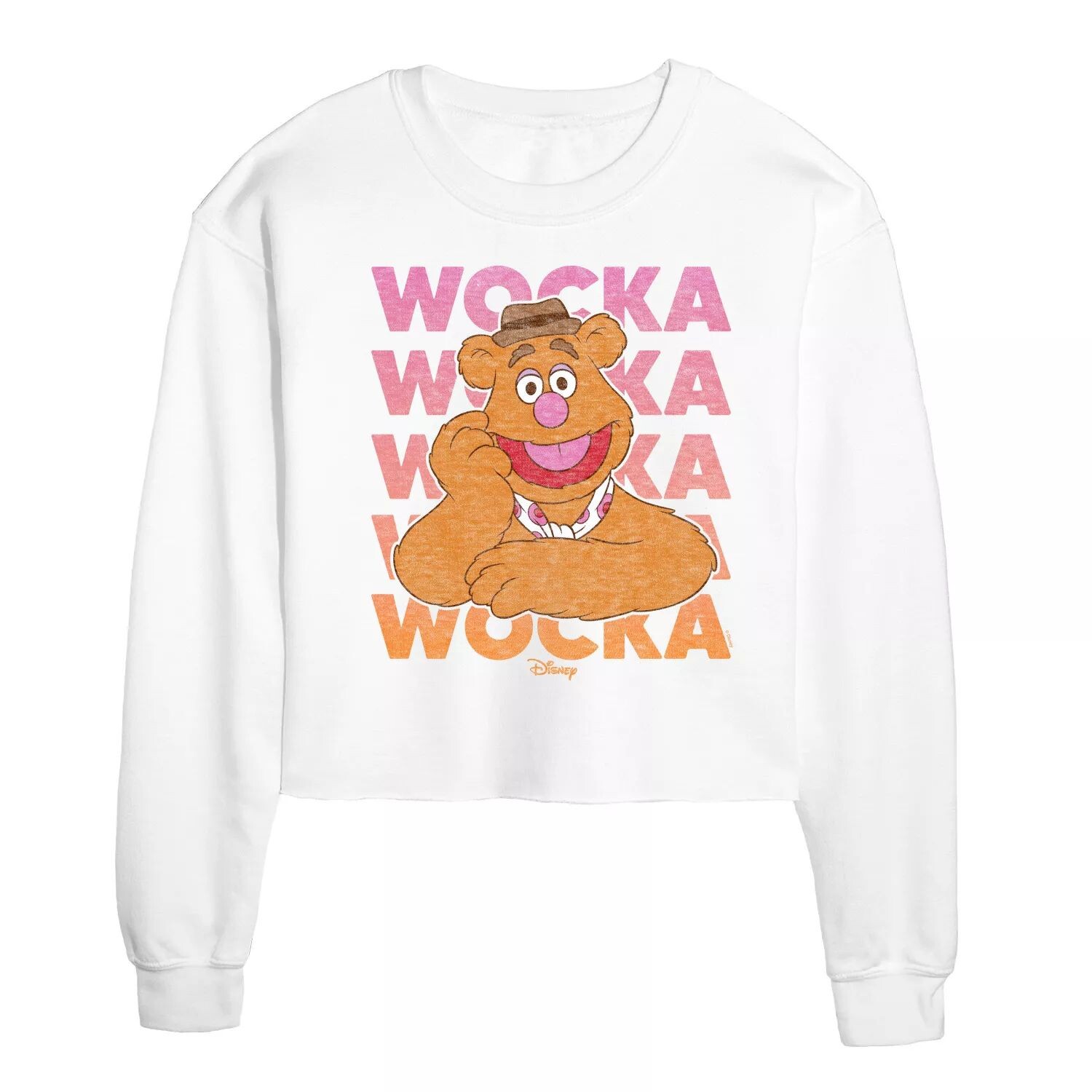 

Укороченный флис Wocka с круглым вырезом Disney's The Muppets Juniors Licensed Character