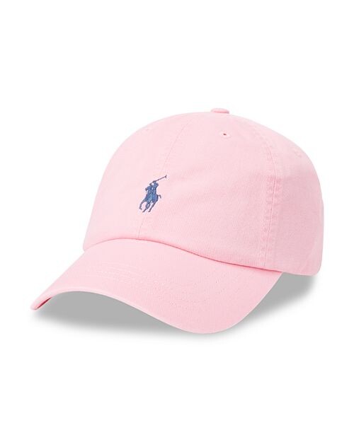 

Хлопковая бейсболка-чинос Polo Ralph Lauren, цвет Pink