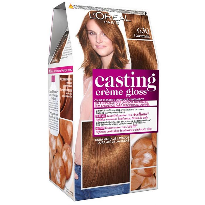 Краска для волос Casting Creme Gloss Tintes L'Oréal París, 630 Caramelo