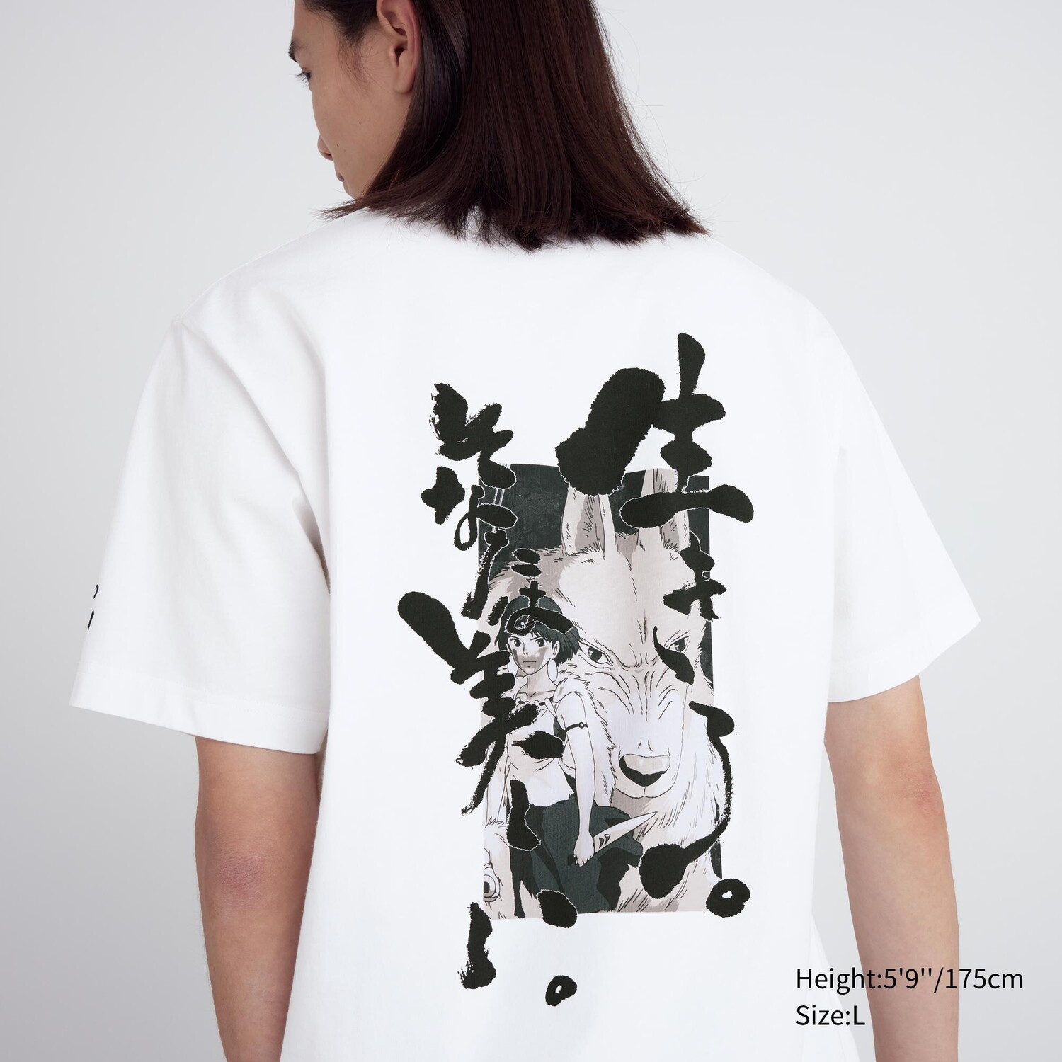 

Футболка Uniqlo Studio Ghibli с рисунком, белый