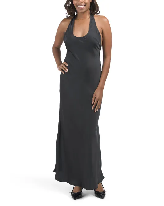 

Платье макси с бретельками на бретельках We Wore What, черный