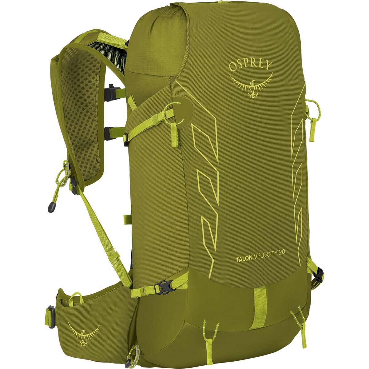 

Рюкзак talon velocity 20 л Osprey Packs, цвет matcha green/lemongrass