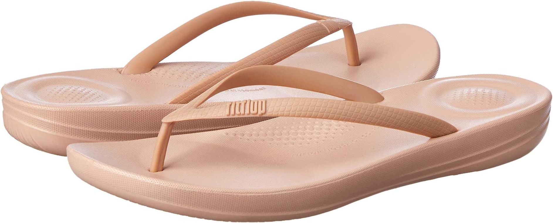 

Шлепанцы Iqushion Ergonomic Flip-Flop FitFlop, бежевый