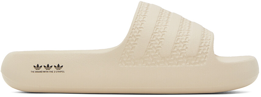 

Бежевые шлепанцы adidas Originals Adilette Ayoon