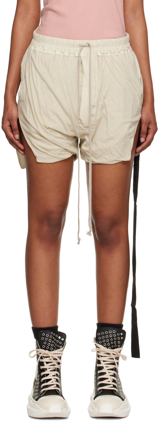 

Rick Owens DRKSHDW Off-White Шорты Phleg, Серый