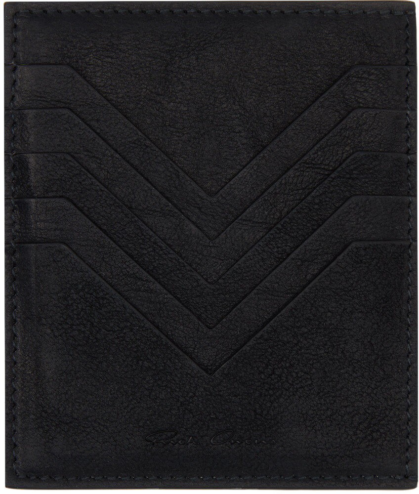 

Визитница Черный квадрат Rick Owens, цвет Black