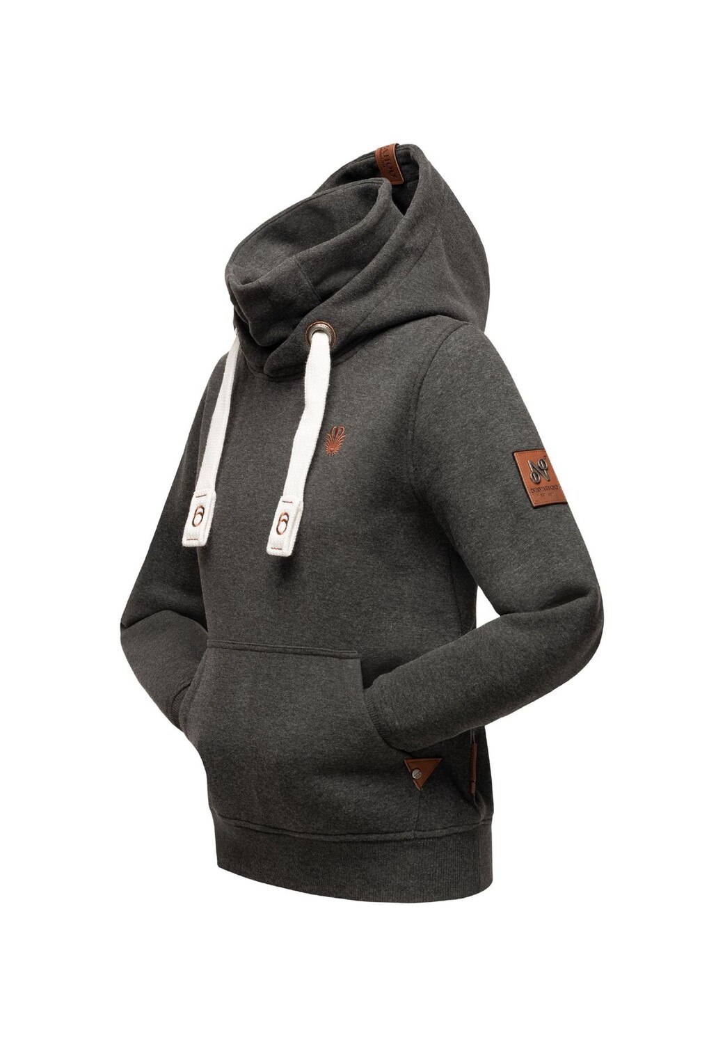 

Толстовка Raniaa с капюшоном NAVAHOO, цвет Dark Grey Melange
