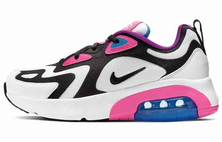 

Nike Air Max 200 GS Белый гипер-розовый