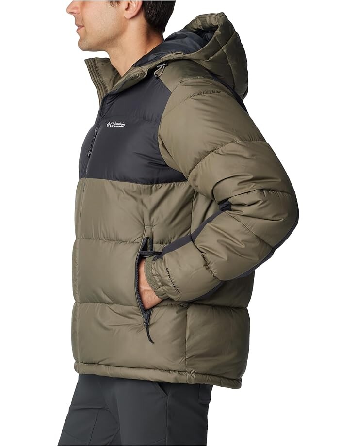 

Куртка Columbia Pike Lake II Hooded Jacket, цвет Stone Green/Shark