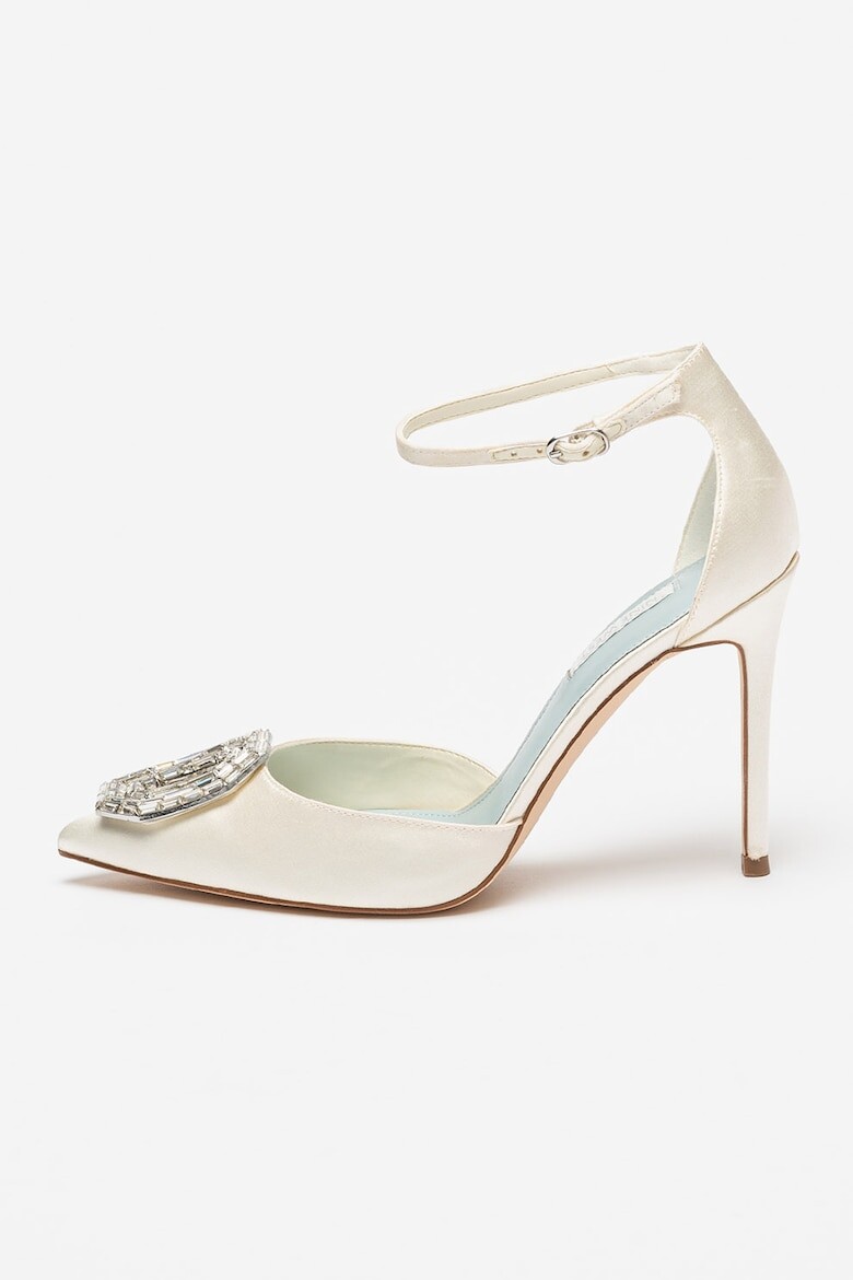 

Атласные туфли Felishe в стиле D'Orsay Nine West, белый