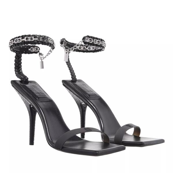

Туфли g woven braided chain heel sandal Givenchy, черный