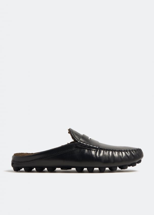 

Мюли Tod'S Gommino Bubble Leather, черный