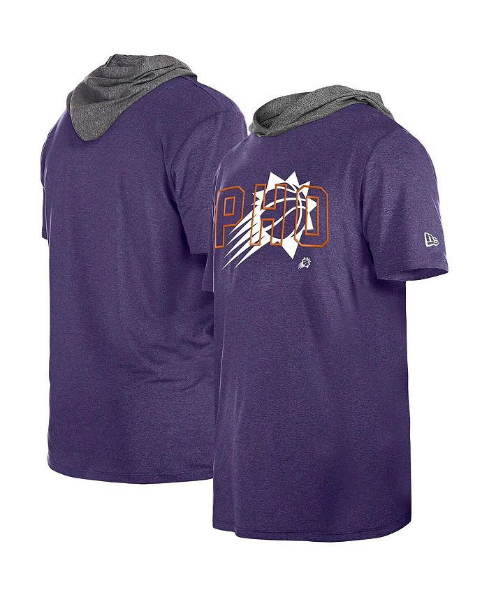 

Мужская фиолетовая футболка Phoenix Suns Active Hoodie New Era, фиолетовый