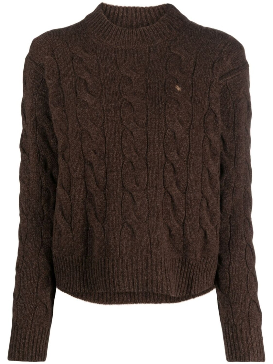 

Polo Ralph Lauren джемпер фактурной вязки, коричневый