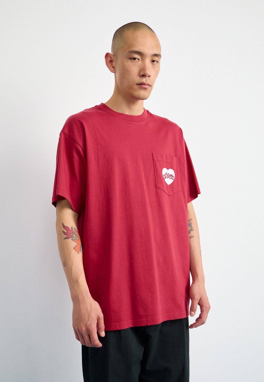 

Футболка с принтом Amour Pocket Carhartt WIP, красный
