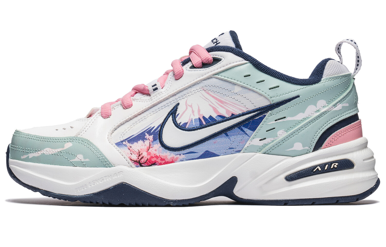 

Кроссовки Air Monarch 4 Chunky унисекс средней высоты белого цвета Nike, Белый, Кроссовки Air Monarch 4 Chunky унисекс средней высоты белого цвета Nike