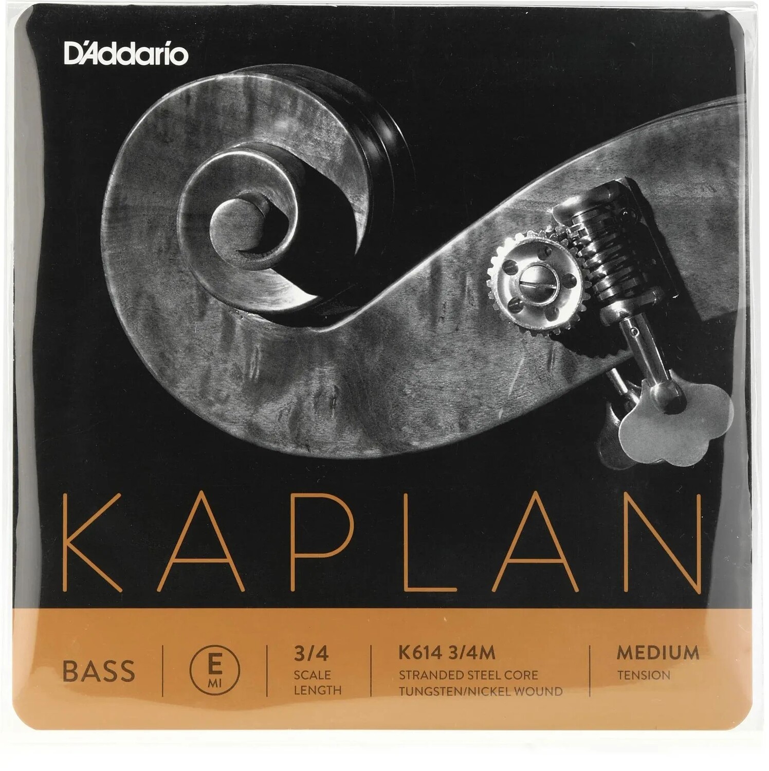 

Струна E для контрабаса D'Addario K614 Kaplan — размер 3/4