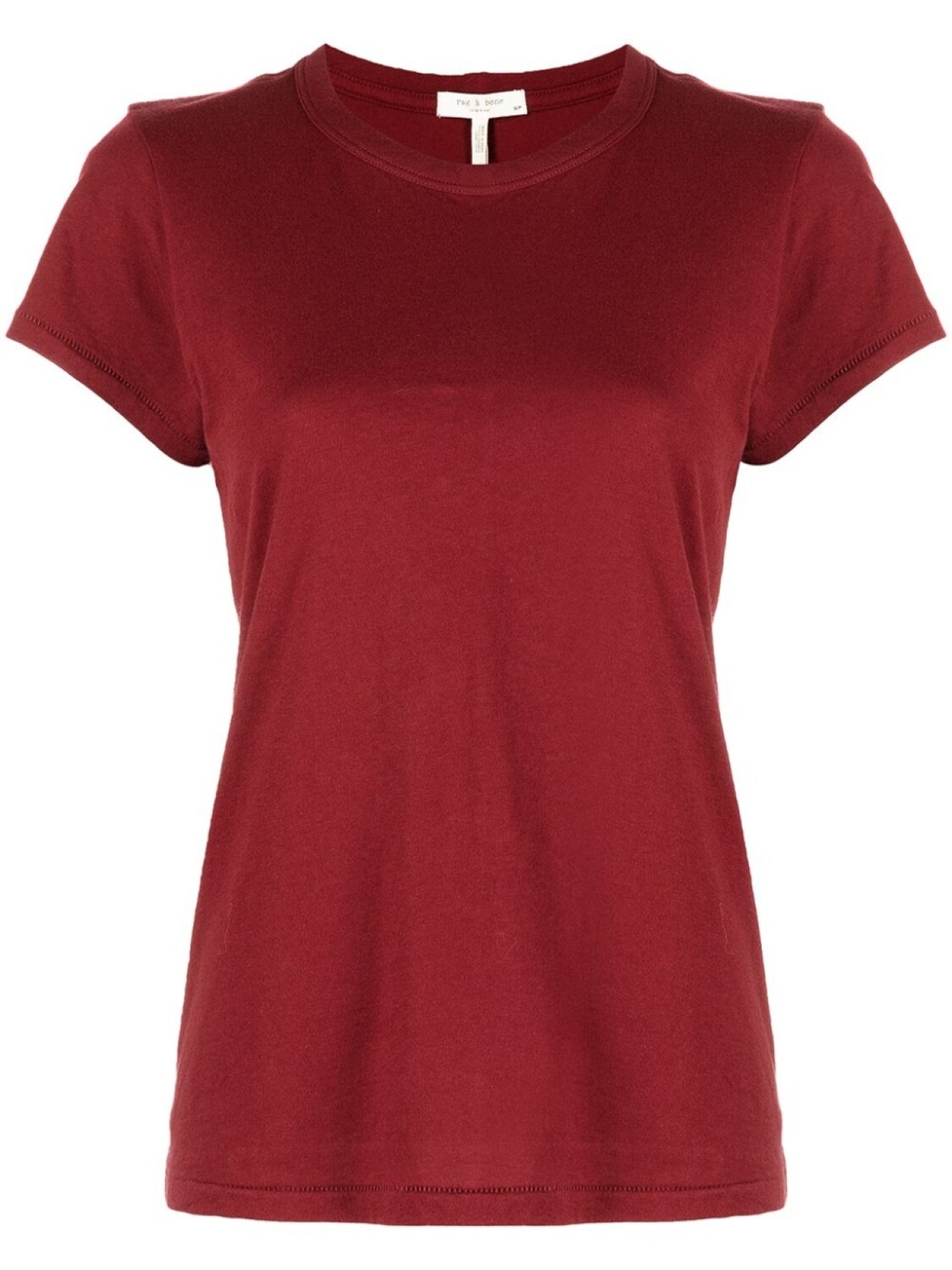 

Футболка с круглым вырезом rag & bone, красный