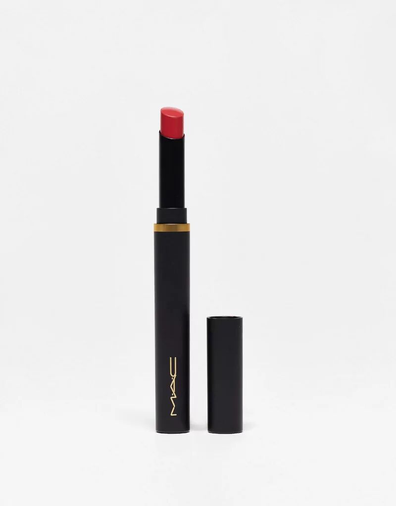 Губная помада MAC Powder Kiss Velvet Blur Lipstick — Sheer Outrage цена и фото