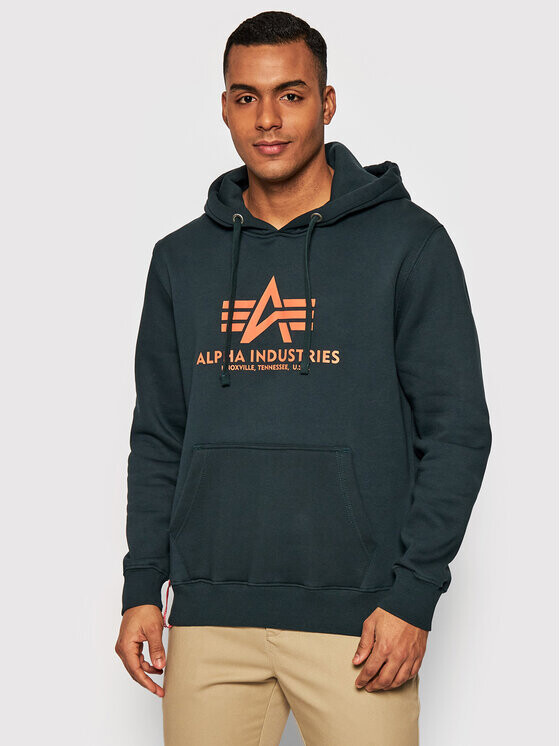 

Толстовка обычного кроя Alpha Industries, синий