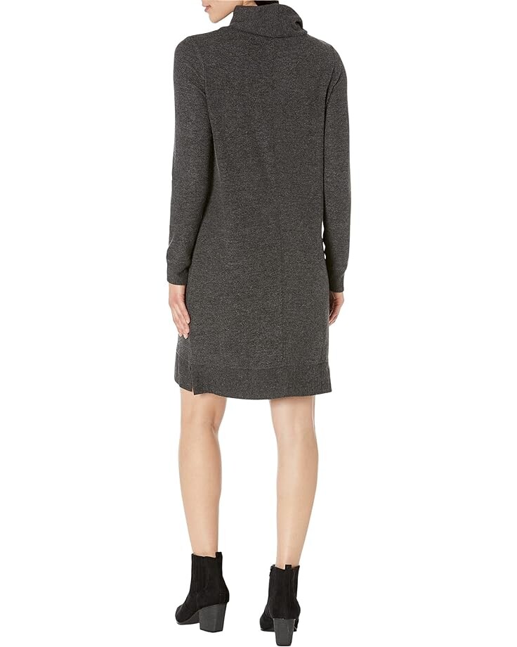 

Платье Lucky Brand Cloud Jersey Mock Neck Dress, цвет Charcoal Heather