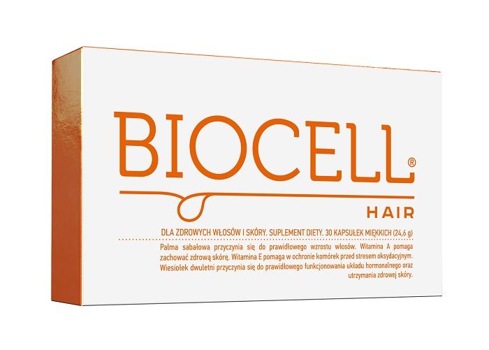 Добавка для укрепления волос Biocell Hair Kapsułki , 30 шт
