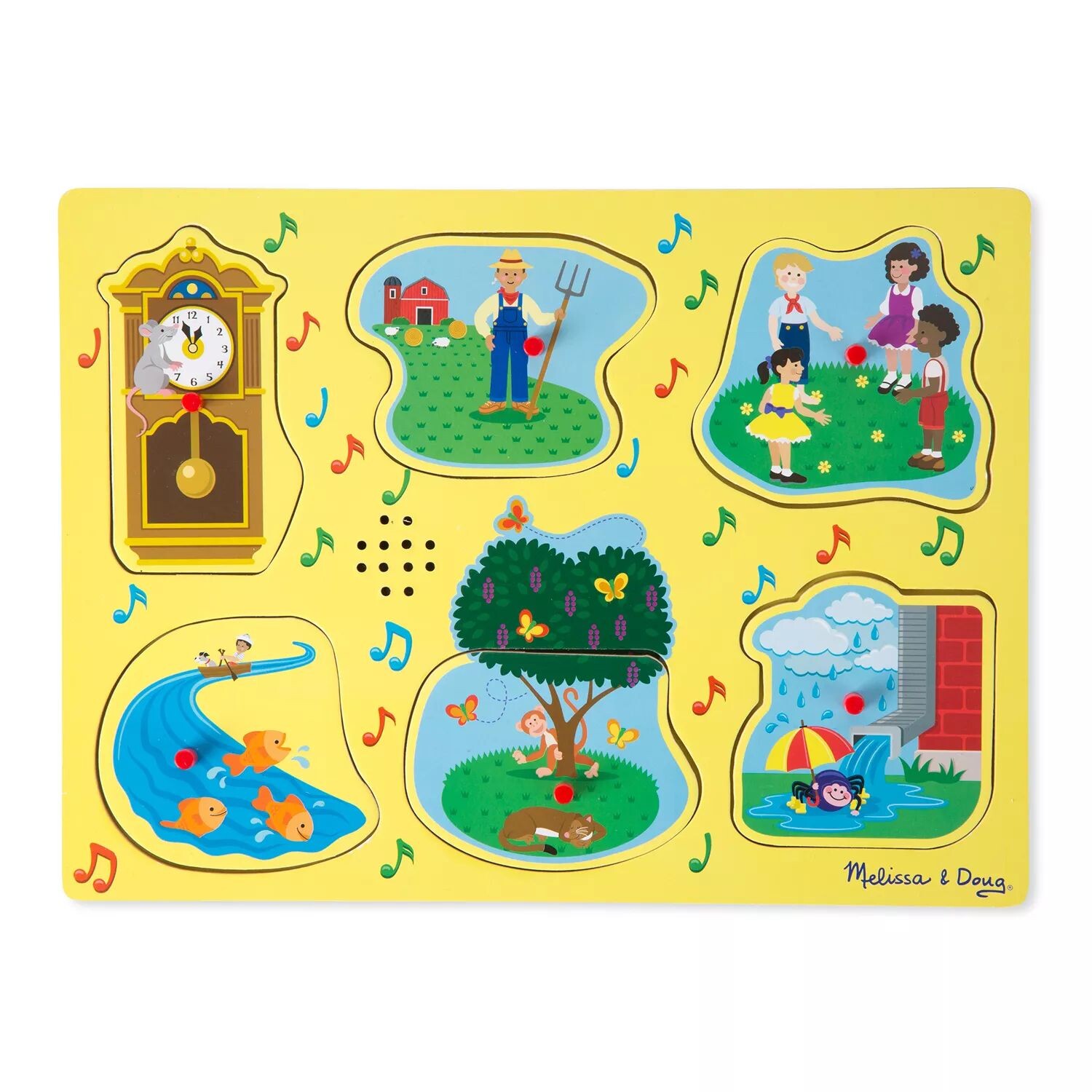 

Мелисса и Дуг Детские стишки 1 Звуковая головоломка Melissa & Doug