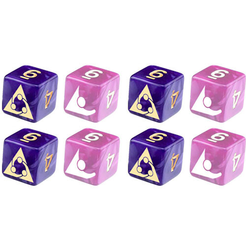 

Ролевая игра Japanime Games BESM (Big Eyes Small Mouth) 4E RPG: D6 Dice Set (8)