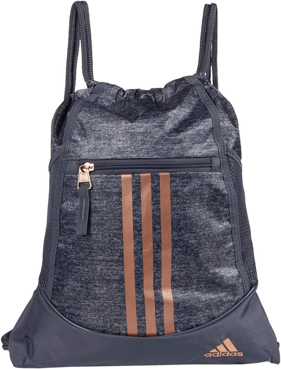 

Рюкзак Alliance II Sackpack adidas, цвет Jersey Onix/Rose Gold