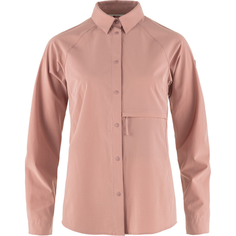Женская треккинговая блузка Abisko Fjällräven, розовый блузка воздушная 42 размер