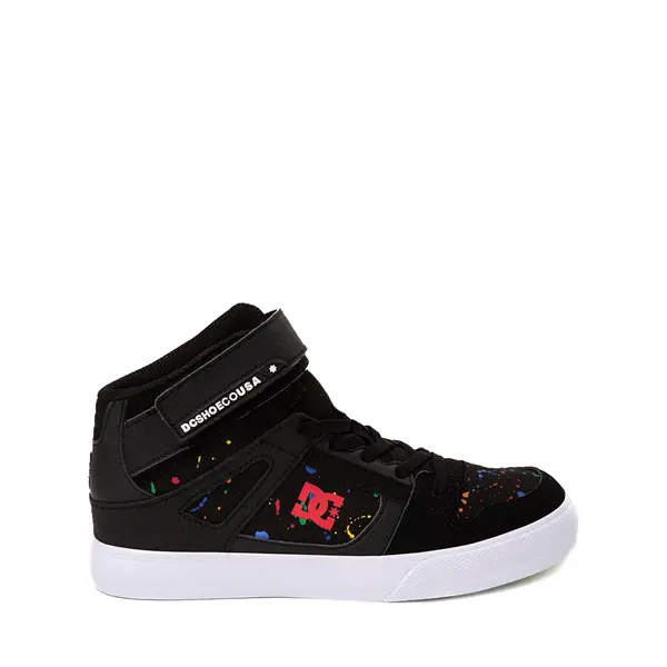 

Кроссовки для скейтбординга DC Pure Hi EV — Little Kid/Big Kid, черный