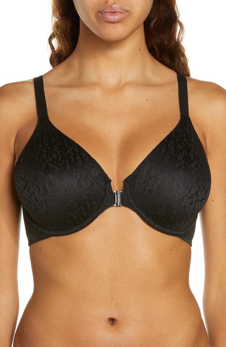 

Бюстгальтер на косточках Norah с застежкой спереди CHANTELLE LINGERIE, черный
