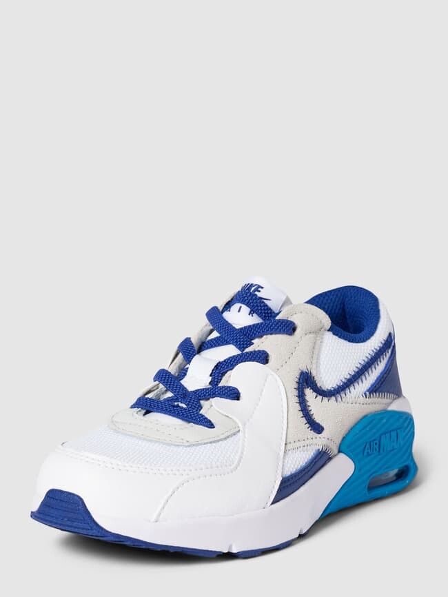 

Кроссовки из микса кожи Nike, белый