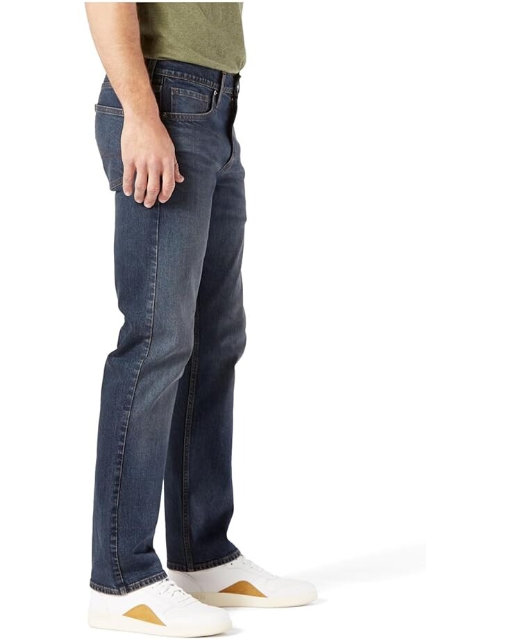 

Джинсы Signature by Levi Strauss & Co. Gold Label Slim Straight Jeans, цвет Vision
