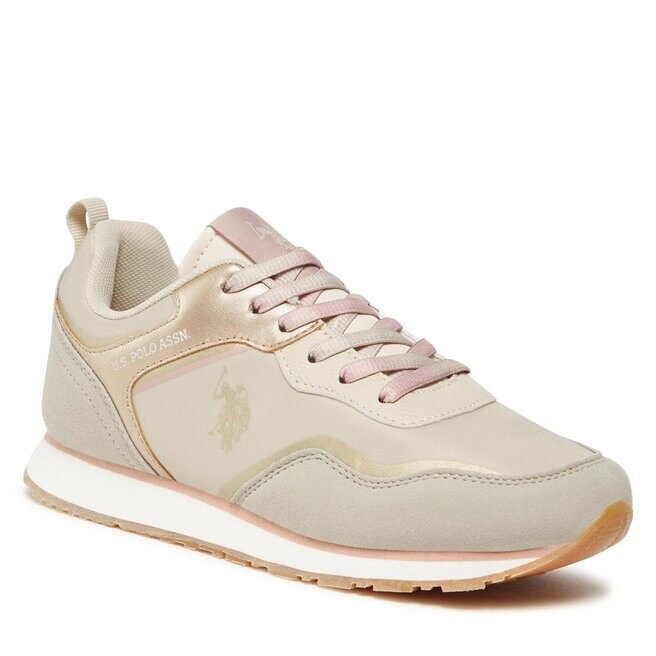 

Кроссовки U.S. Polo Assn., бежевый