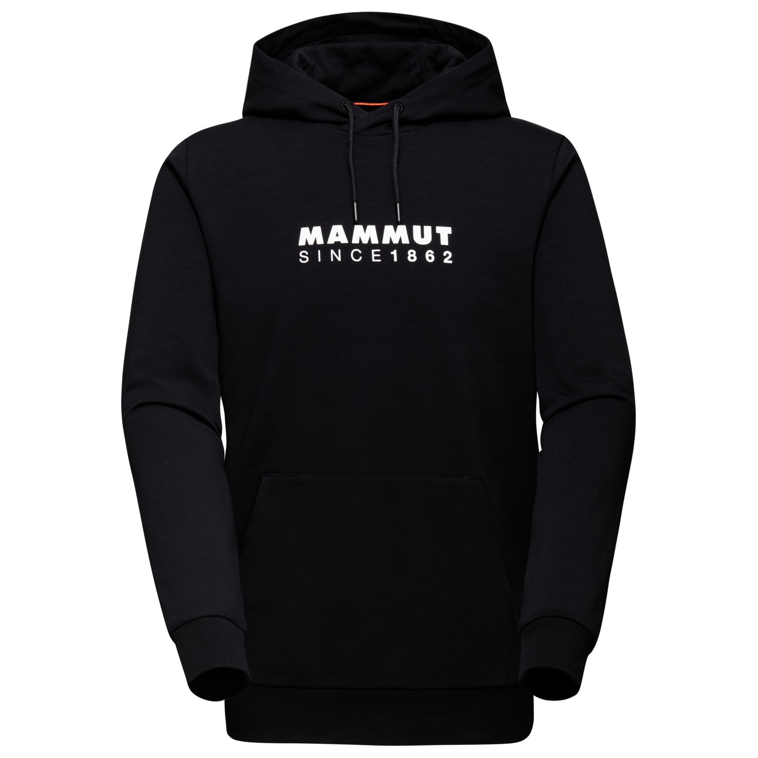 Толстовка с капюшоном Mammut Midlayer Hoody Logo, цвет Black/White толстовка simms logo hoody 2xl black