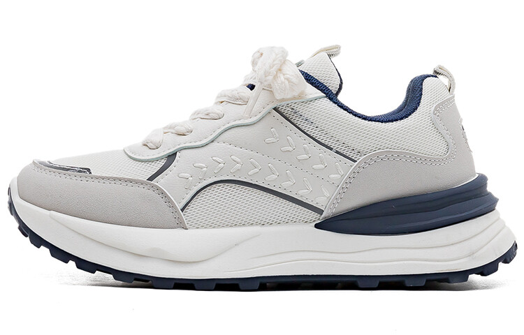

Кроссовки WARRIOR Lifestyle Shoes Women's Low-top Beige, бежевый/синий